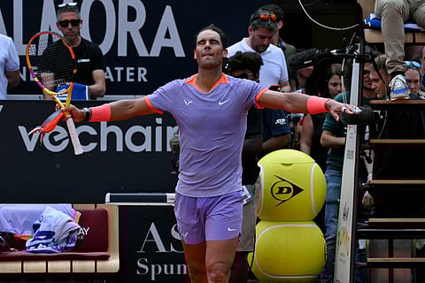 RAFAEL Nadal is determined to lose his fear of suffering another injury following a strong start in the Rome Open.