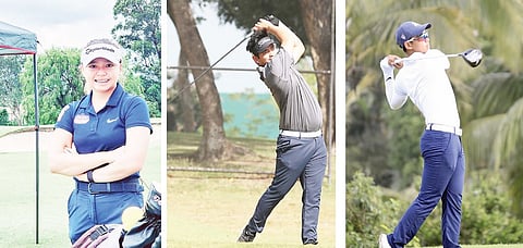 
RIANNE Malixi is on her way to becoming one of the most prolific Filipino female golfers, 
KRISTOFFER Arevalo enjoys the support of his family in his golf journey, AIDRIC Chan is reaping success out of being disciplined and focused.  
   
