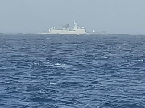 Chinese vessel monitored and detected in WPS.