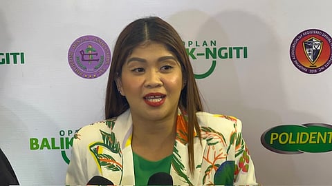 POLIDENT advocacy ambassador Melai Cantiveros-Francisco.