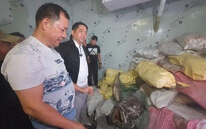 P100-M frozen meat seized
