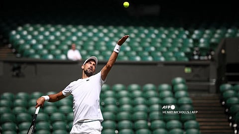 NOVAK Djokovic is fit and ready for Wimbledon.