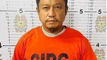 PRYDE Henry Teves is booked in Dumaguete City on Thursday after his arrest on charges he financed terrorism activities.
