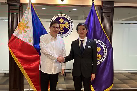 Ambassador Endo Kazuya (right) paid a courtesy visit to Finance Secretary Ralph G. Recto where both committed to increase cooperation on infrastructure projects.