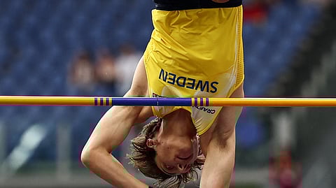 ARMAND ‘Mondo’ Duplantis displays his readiness for the Paris Olympics following a solid performance in the men’s pole vault event of the European Championships.