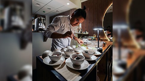 John Martho Buenaventura works as the executive chef at Emirates Flight Catering for VIP Flights, private jets and presidential planes.