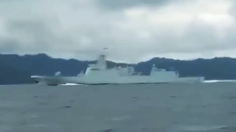 2 Beijing warships ‘sighted’ off Palawan