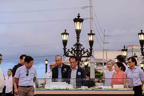 PRESIDENT Ferdinand Marcos Jr. leads the inauguration of the Pasig River Explanade Project Phase 1 on Sunday in Manila. The project is part of the Pasig Bigyang Buhay Muli undertaking of the national government.