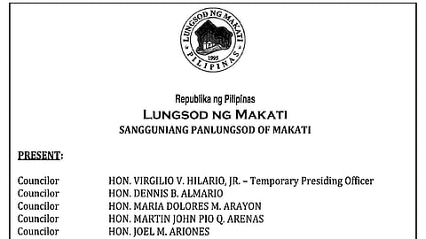Makati City Ordinance No. 2024-112