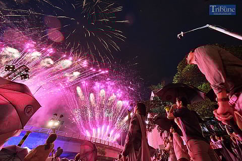 FIREWORKS AT PASIG ESPLANADE