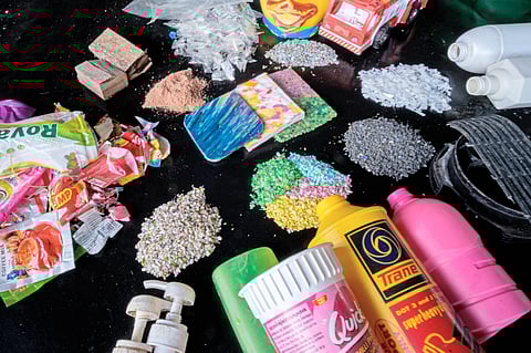 THE material ReForm Plastic collects usually can’t be recycled, like sachets and plastic bags, but with their heat compression molding technology, they’re given new uses.