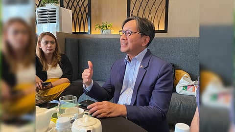 Savoy Hotel Manila general manager Den Ferdinand Navarro. 