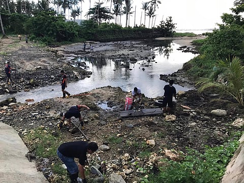 Environment and Natural Resources Office (Menro) of Burgos, Siargao Island and the Municipal Disaster Risk Reduction and Management Office, organized the cleaning of Bitaug River in Barangay Bitaug and Barangay Poblacion 2, as well as the beach forest planting in Barangay Baybay.  Barangay Bitaug head Florencio Betonio Jr., Poblacion 2 chief Wilson Osares and Baybay head Jose Goña, Jr., together with their council members and constituents, and Sangguniang Kabataan (SK) members headed by Argie Goña, supported the cleanup.  Other volunteers were from Bureau of Fire Protection’s (BFP) Caraga Burgos Fire Station headed by SFO4 Anatalio Dagcuta Jr., Department of Environment and Natural Resources (DENR-Penro) Surigao del Norte-Project Transform focal Maricel E. Catulay, DENR Protected Area Management Office-Siargao Island Protected Landscape and Seascape Protected Area Superintendent (PASU) Samuel Malayao, LGU-Penro and CSU interns, and staff of the Menro and PO-LAKFA. 

