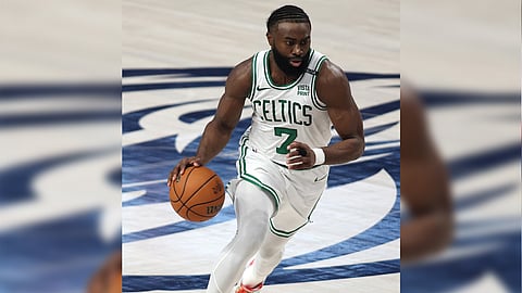 Jaylen Brown doesn’t believe the Boston Celtics is in panic mode after being crushed by the Dallas Mavericks in Game Four of the NBA Finals.