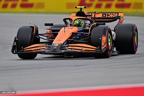LANDO Norris zooms to ‘the best lap of my life’ to clinch the pole position in the Spanish Grand Prix qualifying event.