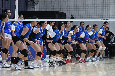 ASPIRING professional volleyball players participate in the first-ever PVL Draft Combine.