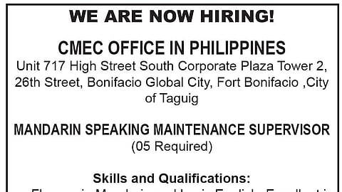 CMEC Office in Philippines