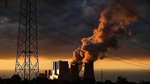 The average annual emissions for the 2013-2022 period was 53 gigatonnes of carbon dioxide -- primarily from the use of fossil fuels like oil and gas, the report said 