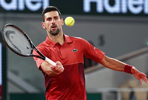 DJOKOVIC WAGI SA FRENCH OPEN
