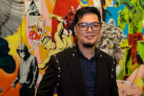 Artist Reynold dela Cruz.