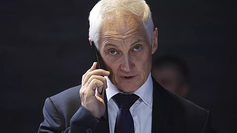 Russian Defense Minister Andrei Belousov 