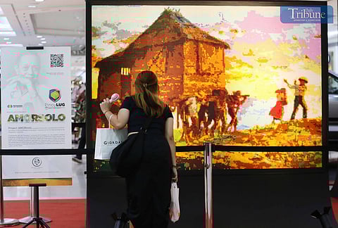 LEGO ART EXHIBIT OF AMORSOLO'S MASTERPIECES
