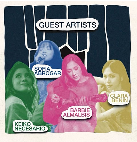 ARTISTS Keiko Necesario, Sofia Abrogar, Barbie Almalbis and Clara Benin are all set to appear as guests on the show.  