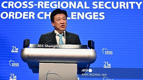 Japan's Defense Minister Minoru Kihara