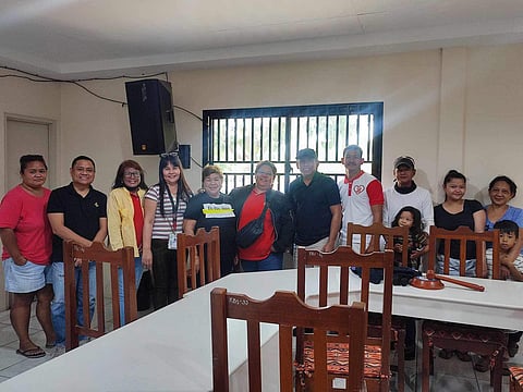 2,000 displaced residents relocated 
to Magalang town