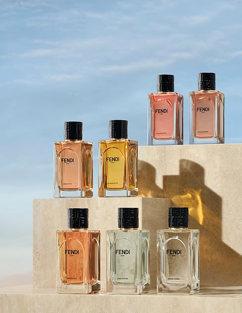 Exclusively available in Fendi boutiques and at fendi.com from 20 June, the fragrances translate the Maison’s expertise through the language of perfumery.
