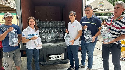 Maynilad holds hydration drive as part of Super Typhoon Carina relief operations