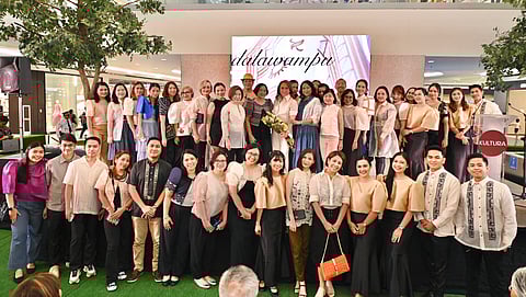 Tessie Sy-Coson, Kultura president Ivy Yap, Irene Marcos-Araneta with Kultura suppliers and vendors.