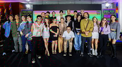 FINALISTS of this year’s Philpop Himig Handog songwriting competition. 