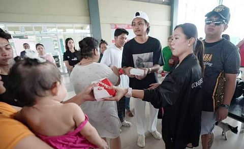 San Pedro City solon provides needed aid