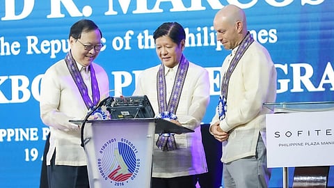 Phase 1 of the government’s National Fiber Backbone, launched by President Ferdinand R. Marcos Jr. (right) and Information and Communications Technology Secretary Ivan John Enrile Uy last April has already spanned 1,245 kilometers from Laoag, Ilocos Norte to Quezon City linking 14 provinces. The  Backbone’s additional phases will deploy 6,300 km of fiber optic cable and wireless technology, all aimed to increase internet connectivity service capacity to provinces, government offices and data centers nationwide. 