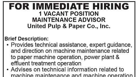 United Pulp & Paper Cp., Inc.
