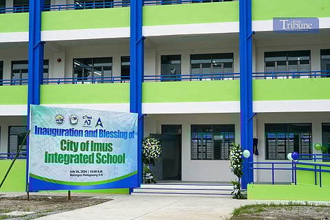 Imus inaugurates new school buildings