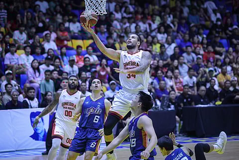 Christian Standhardinger is traded to Terrafirma along with Stanley Pringle for Isaac Go and Stephen Holt in a trade that includes a swap of the two teams' order of selection in the PBA Draft set Sunday.