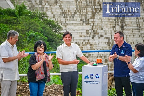 PBBM leads Upper Wawa Dam impounding process ceremony