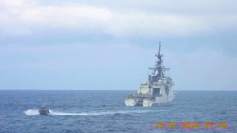 Philippine Coast Guard’s BRP Melchora Aquino and the United States Coast Guard (USCG)’s Cutter Waesche