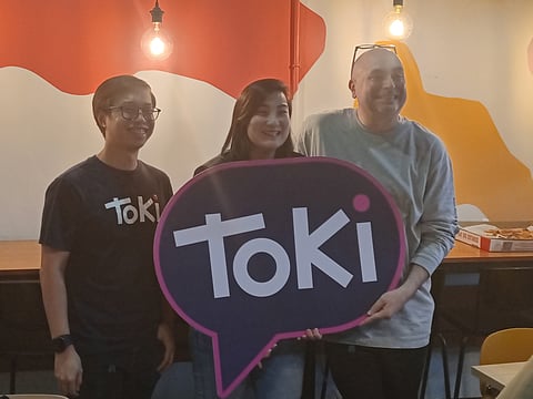Citing the K-Pop craze in which collectors travel to South Korea to obtain rare items, Toki executives (from left) chief strategy officer Jules Jurado, chief product officer Zoe Ocampo, and chief executive officer Frederic Levy said cult items will be offered in the online platform. 