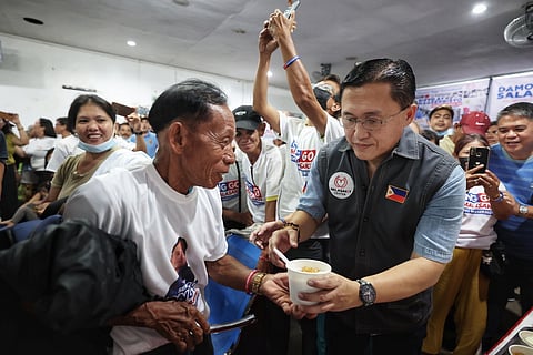 Senator Bong Go provides crucial support to indigent community members in Catarman, North Samar during a community visit last Tuesday, July 16.