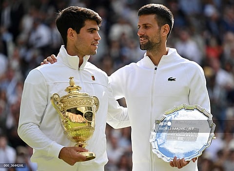 WIMBLEDON CROWN KAY ALCARAZ