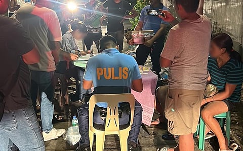Police Collate Seized Items in Laoag City Shabu Bust