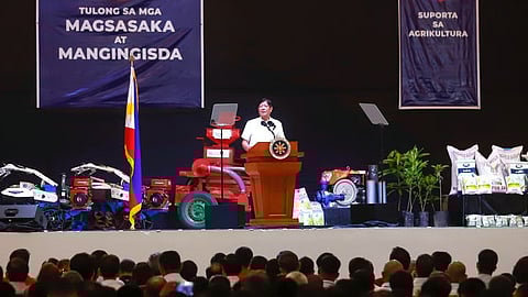 President Ferdinand Marcos Jr. said that P180 million in relief supplies is prepositioned for Region 3 ahead of the rainy season. Marcos said this as he oversaw the distribution of cash and other forms of assistance to farmers and fisherfolk from Aurora on Friday, 12 July 2024.

