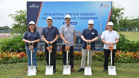 IN THE PHOTOS (L-R): Mayi Platero-Rodriguez, Senior Estates Head of AyalaLand Estates, Inc.; Chris Maglanoc, Group Head of AyalaLand Estates, Inc.; Hertito Monzon, City Administrator, Imus, Cavite; Francisco Milan, Managing Director and Head of Corporate Resources Group, Ayala Corporation; and Tony Lambino, President of Ayala Foundation, Inc.
