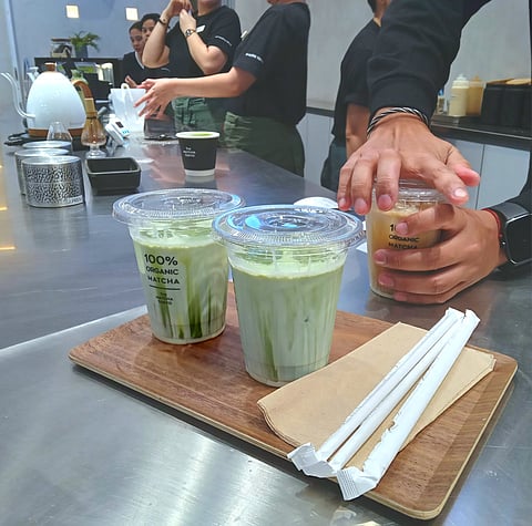 opening of The Matcha Tokyo at Opus Mall.