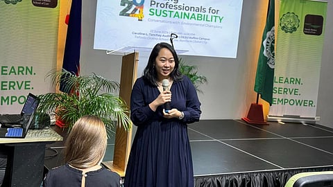 Marilyn Balais, operations manager of Trash to Cashback by Basic Environmental Systems and Technologies Inc., said eco warriors or recyclables contributors are rewarded under the program with environmental points that can be exchanged for grocery, Lazada vouchers or Bayad credits.