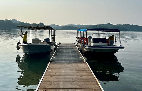 BOAT dock. 