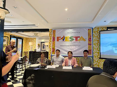 Fernando Mendez (second from right), president and founder of Fiesta in America.